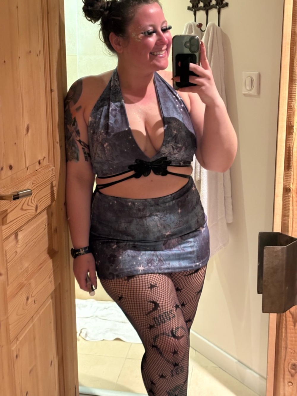 Galaxy butterfly rave set